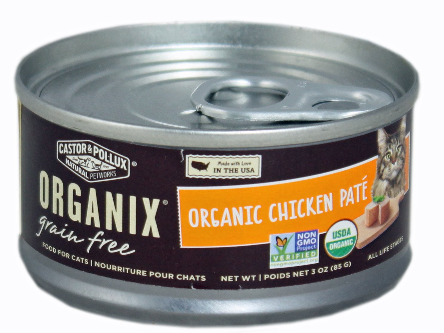 Castor & Pollux Organix Chicken Pate Shop Food at HEB