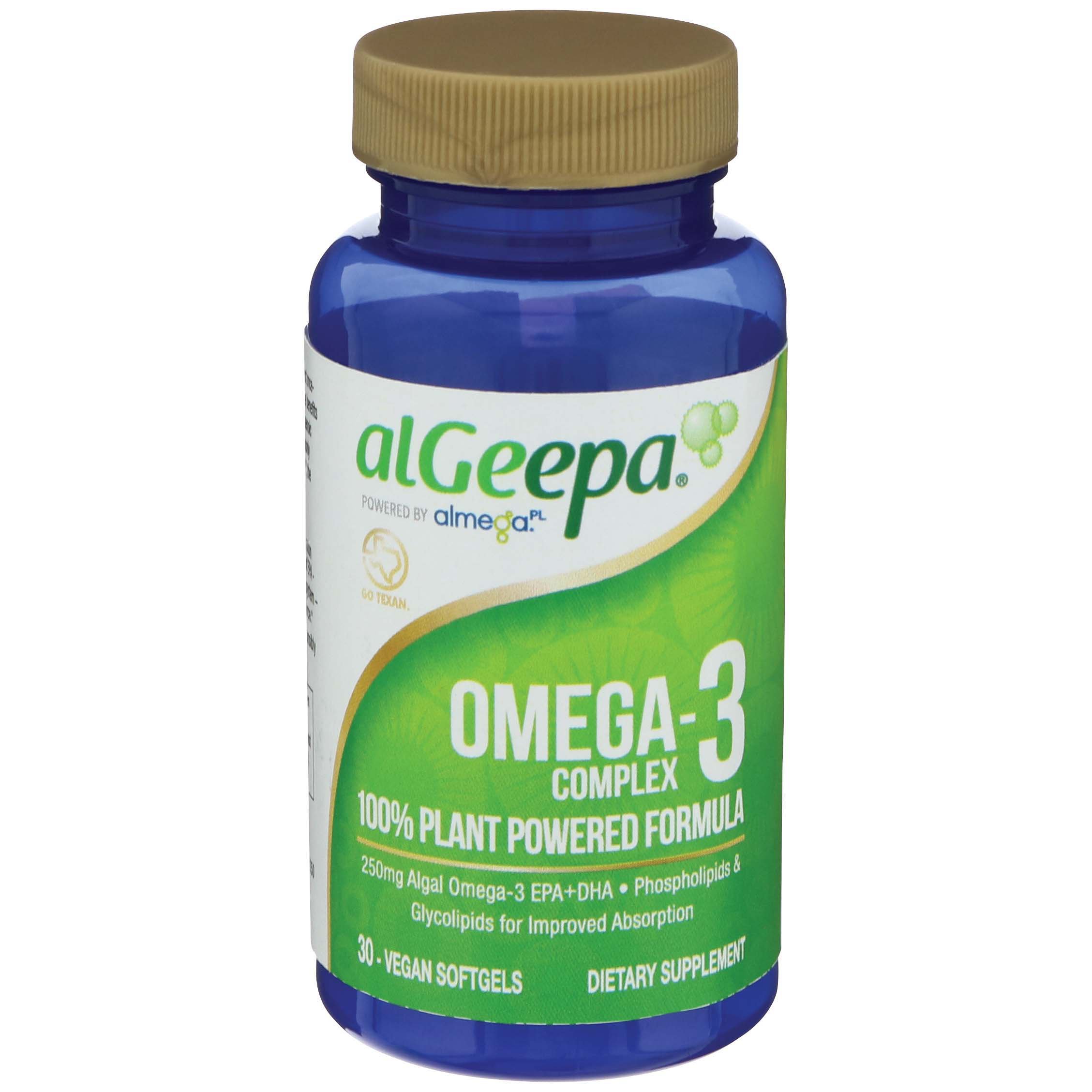Algeepa Omega3 Complex Shop Diet & Fitness at HEB