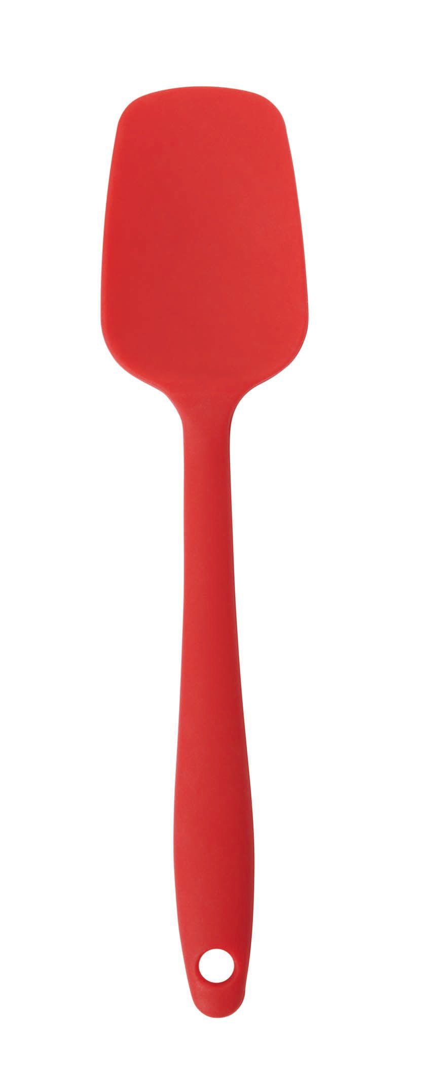 Tovolo Silicone Tool Set: Candy Apple Red; Mini Spatula; Mini Spoonula,  Scoop & Spread, Mini Scoop & Spread 