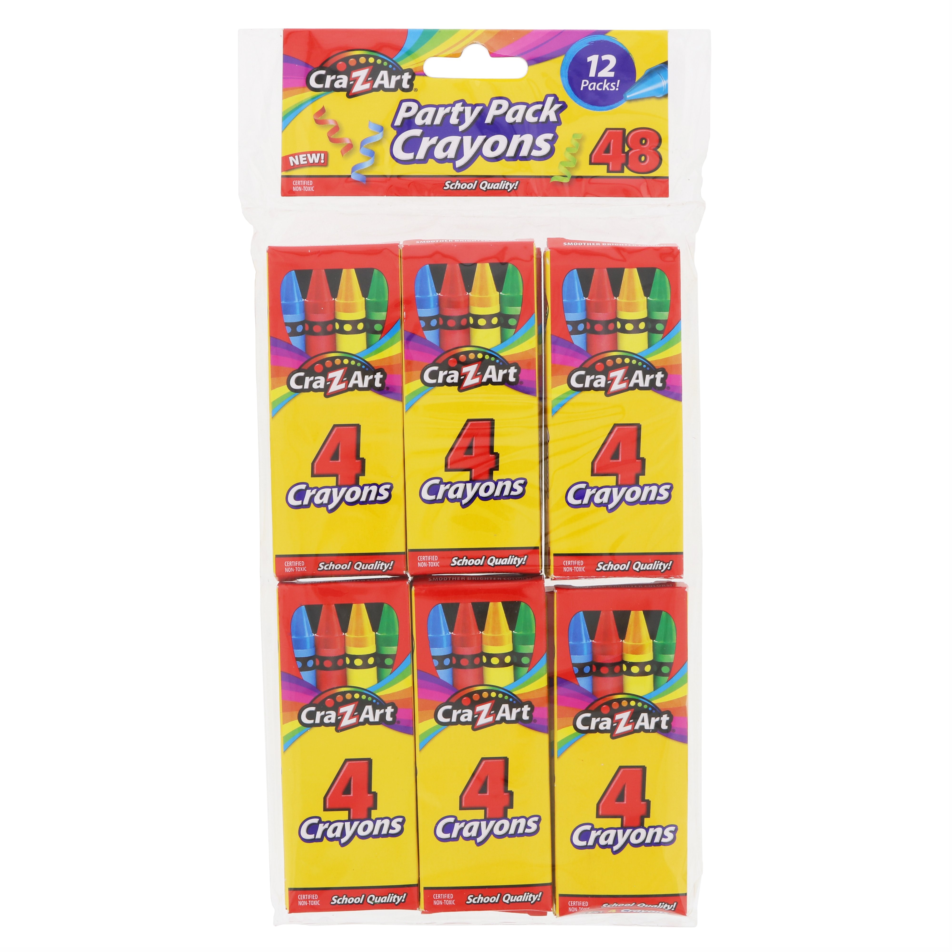 CraZArt Party Pack Crayons Shop School & Office Supplies at HEB