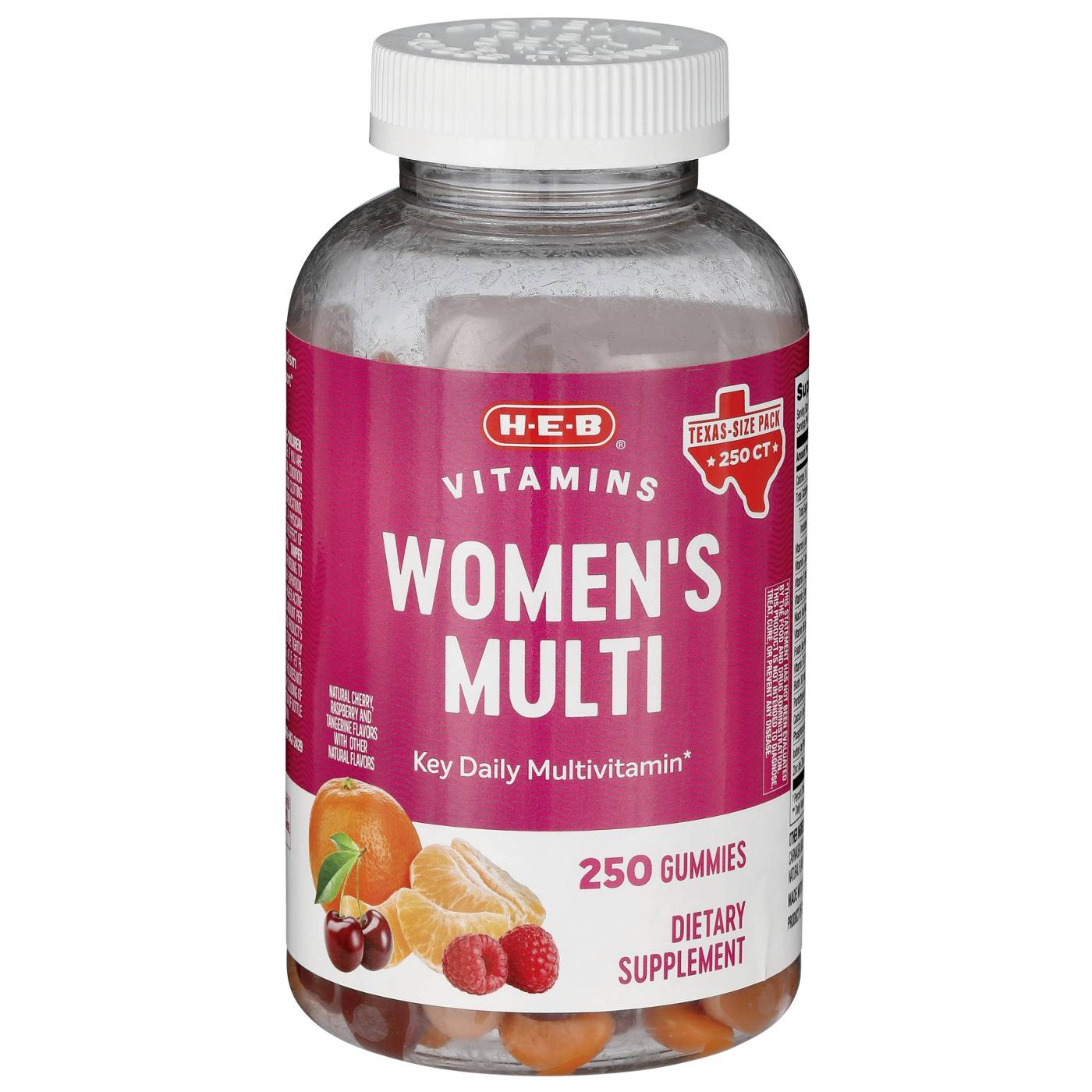 H-E-B Women's Multivitamin Gummies - Texas-Size Pack; image 2 of 2