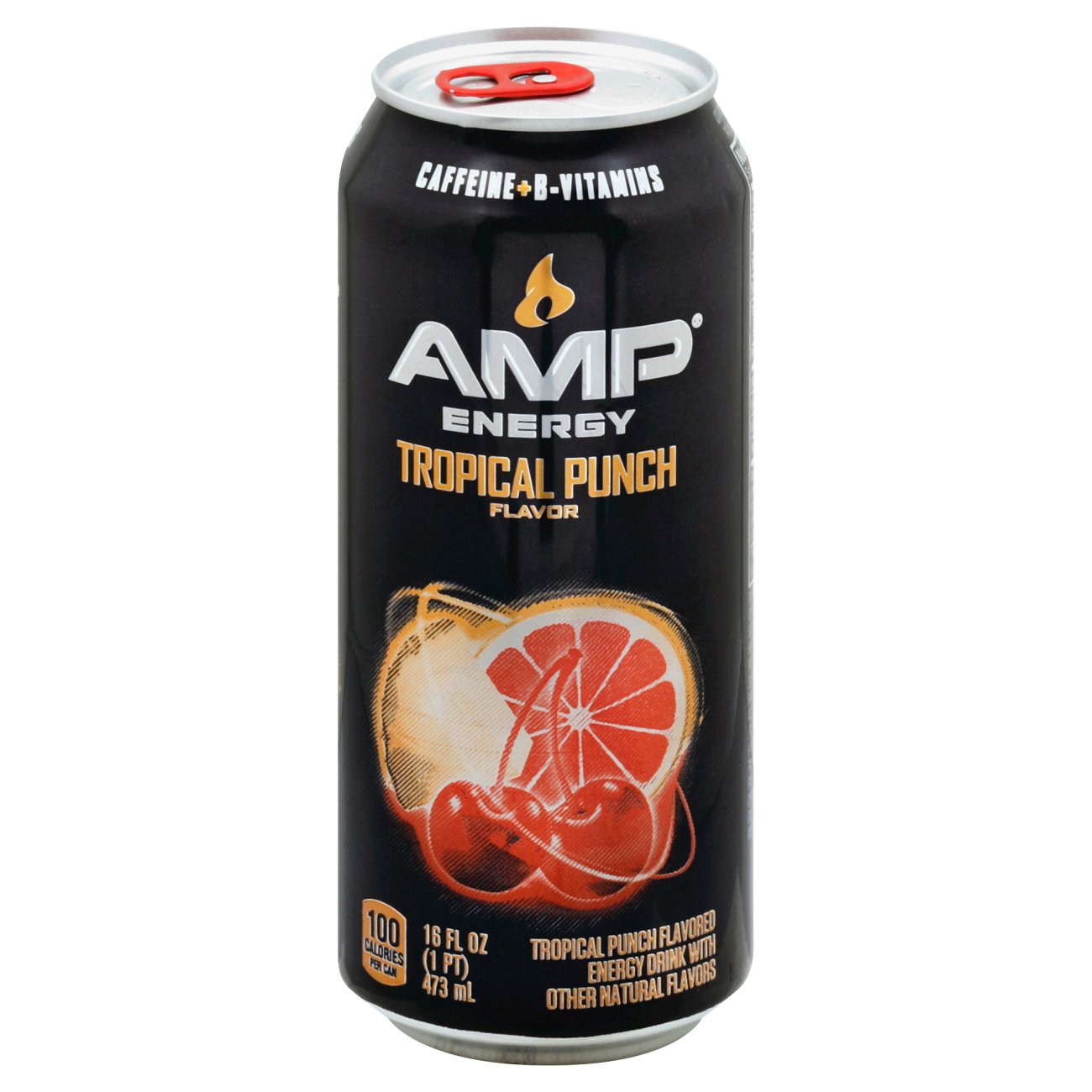 AMP Tropical Punch Energy Drink - Shop Sports & Energy Drinks at H-E-B
