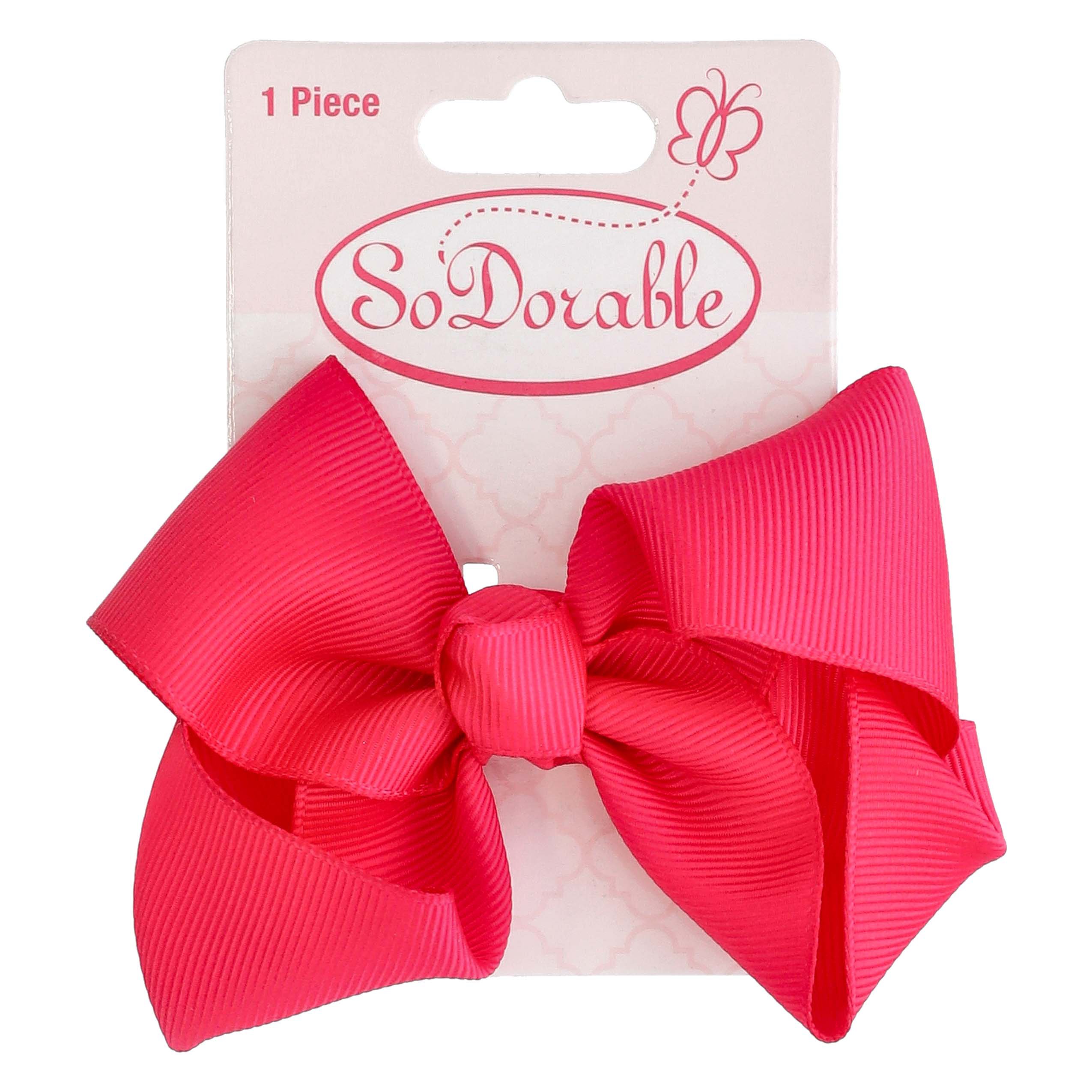 So 'Dorable Hot Pink Fashion Bow Shop Hats & hair accessories at HEB