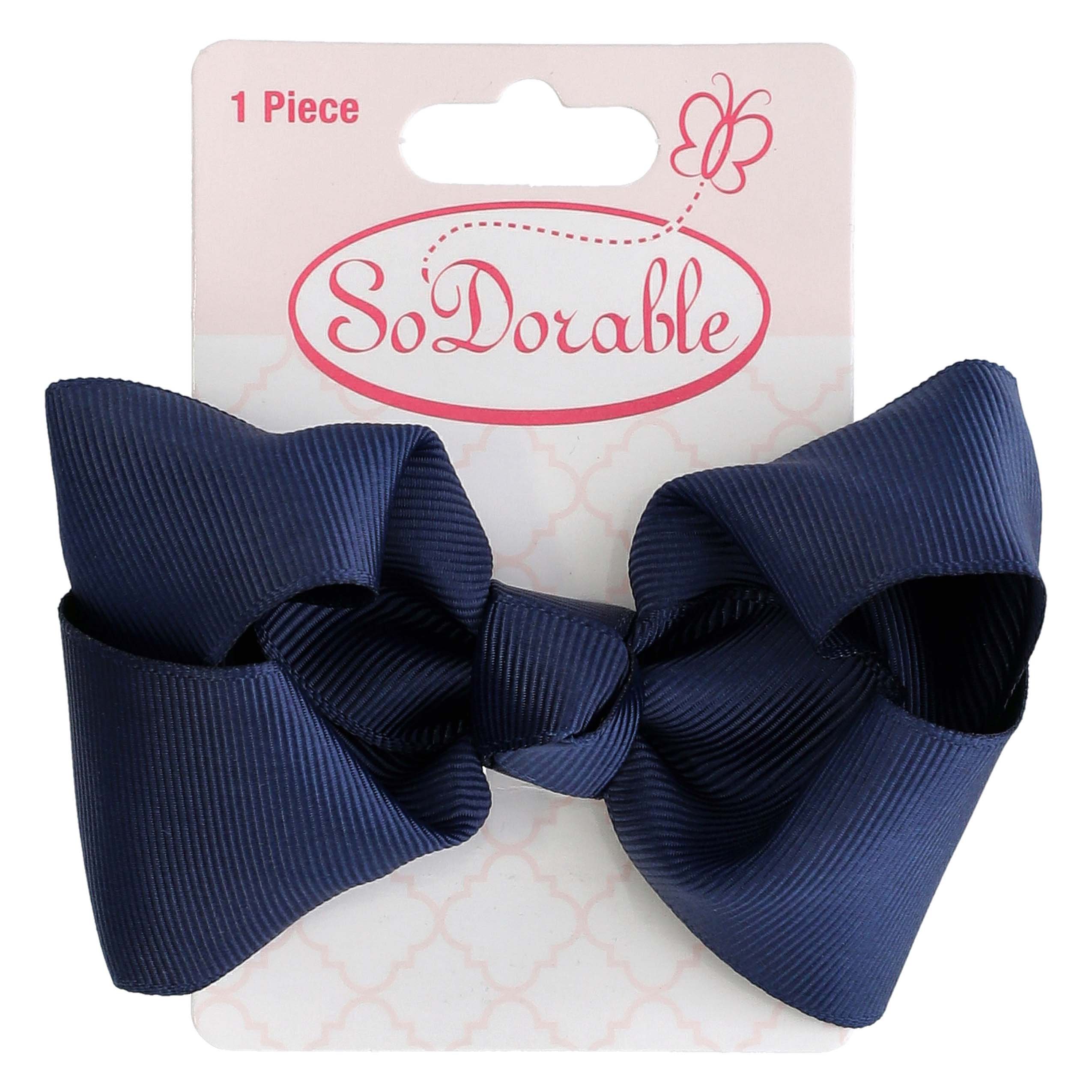 So 'Dorable Navy Fashion Bow - Shop Hats & Hair Accessories at H-E-B