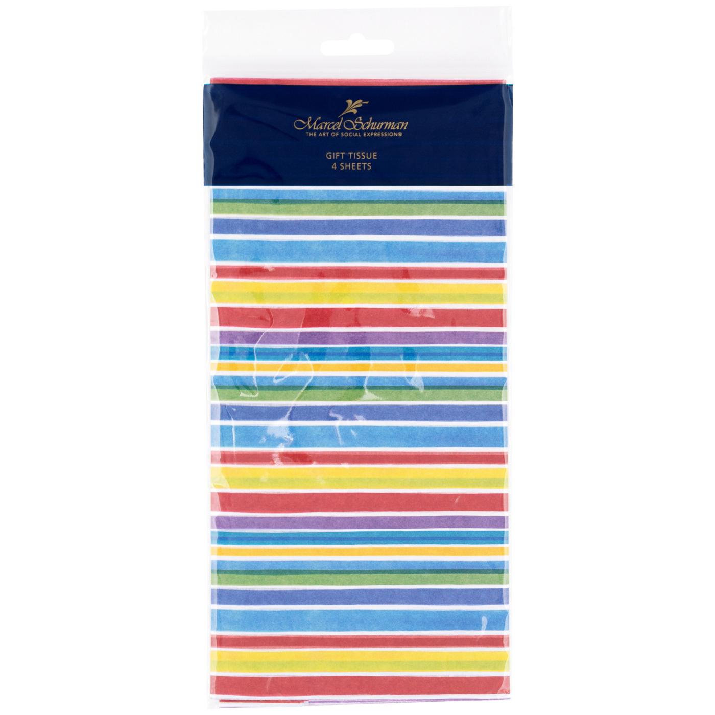 IG Design Stripes Gift Tissue Sheets, 4 ct; image 1 of 2