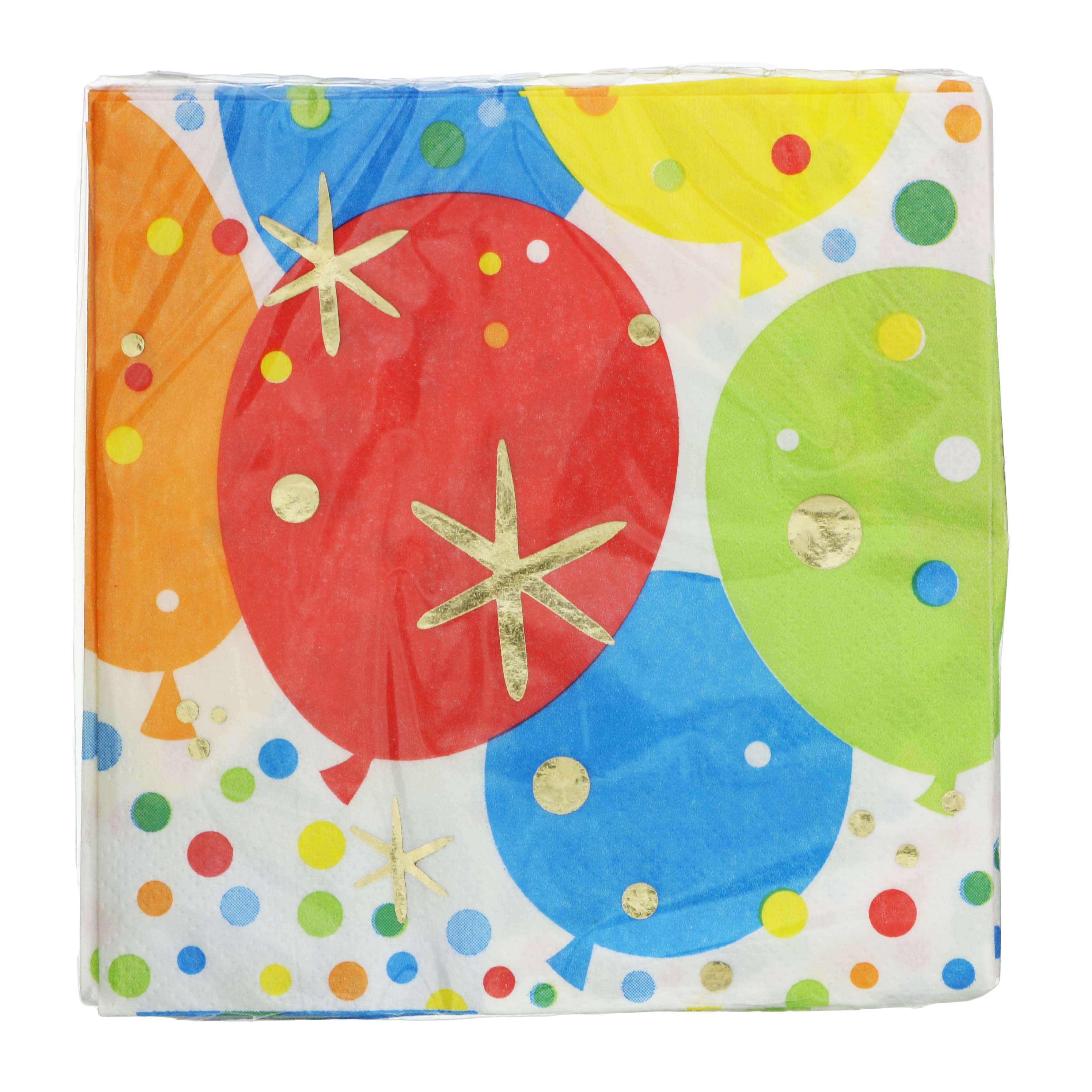 Unique Glitzy Gold Birthday Napkins Shop Napkins & Table Cloths at HEB