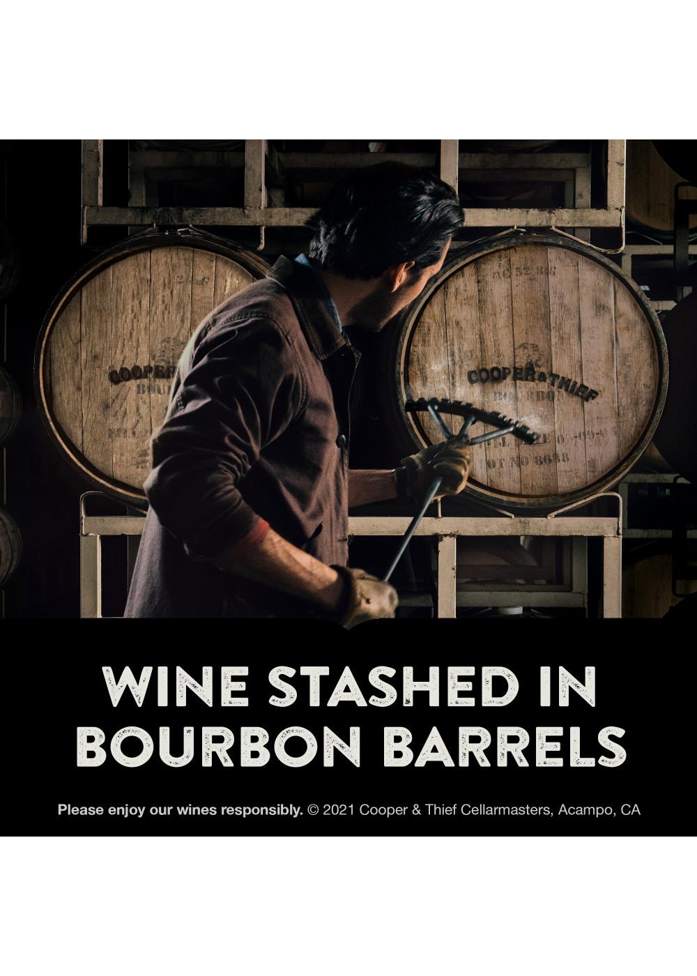 Cooper and Thief Bourbon Barrel Aged Red Blend Red Wine Bottle Shop