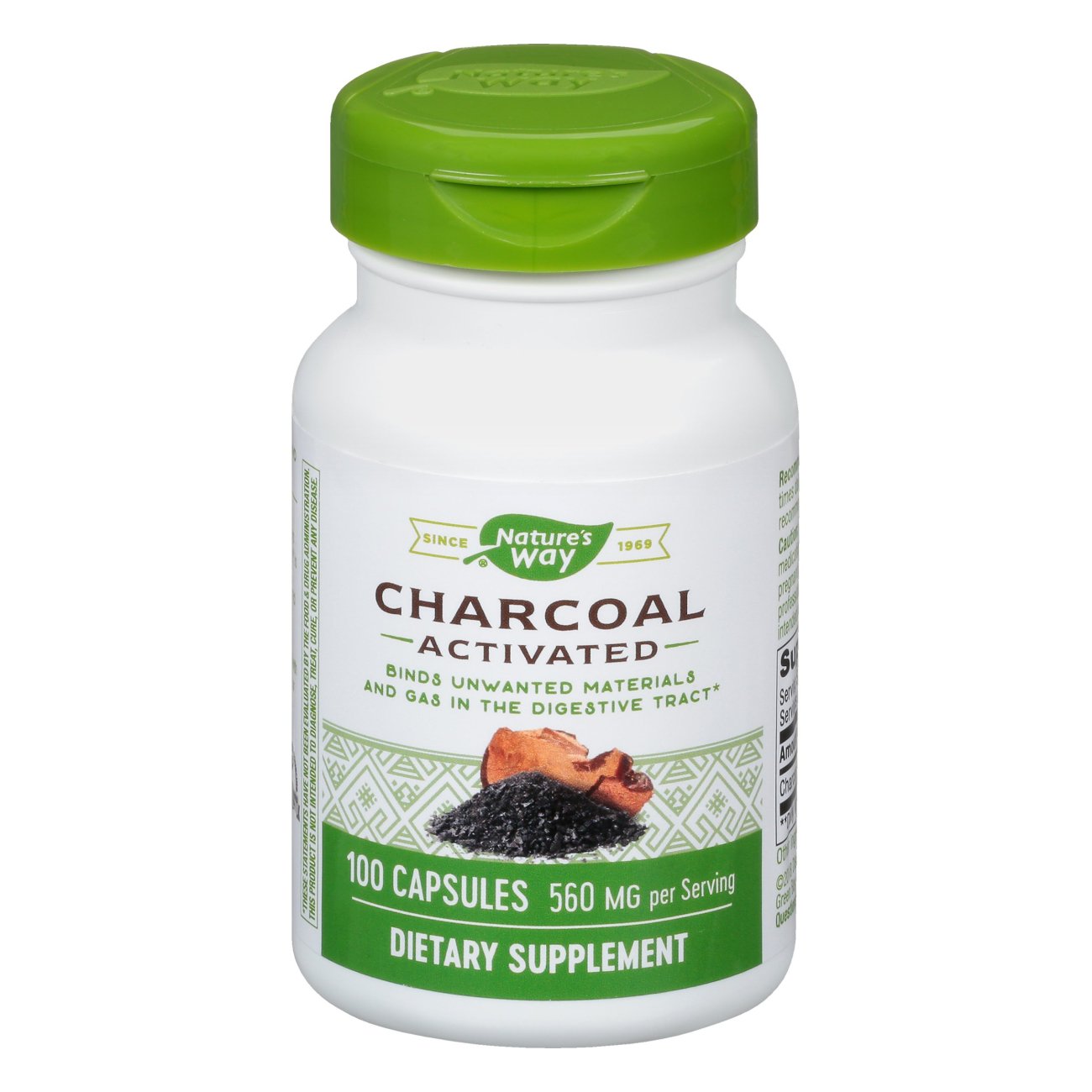 Natures Way Activated Charcoal Shop Vitamins & Supplements at HEB