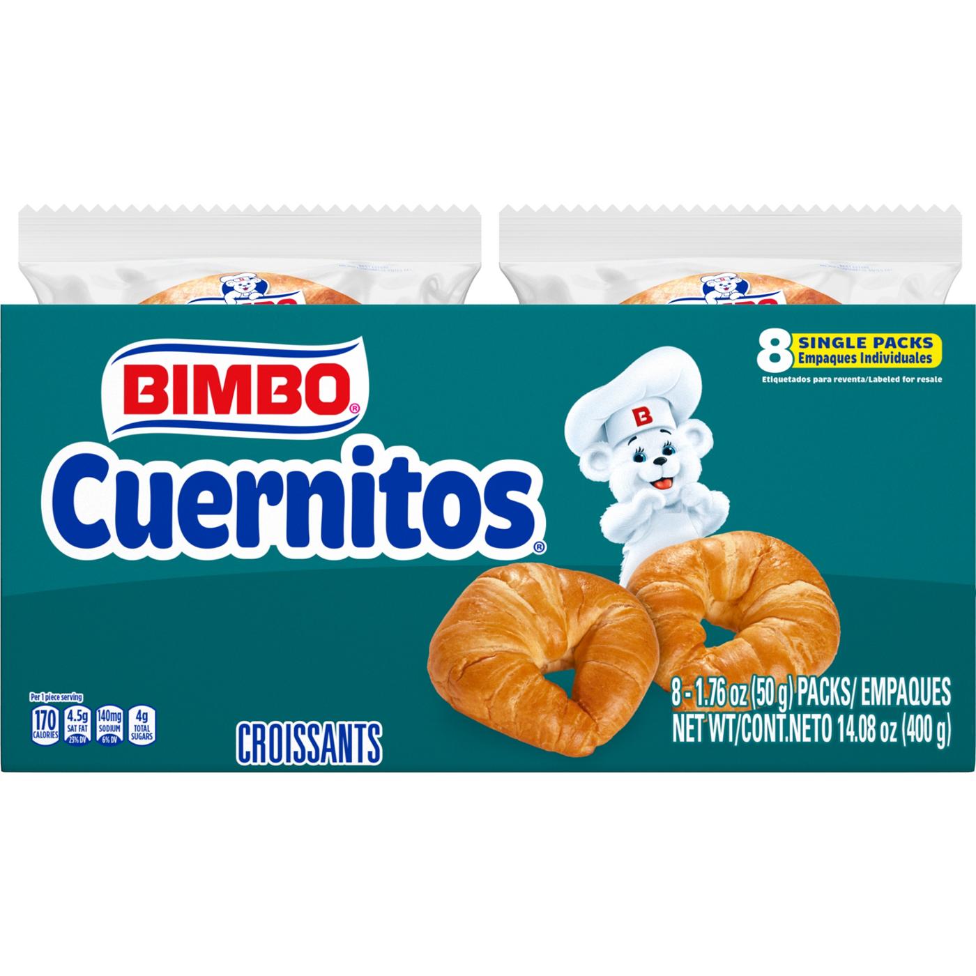 Bimbo Plain Croissants; image 1 of 3