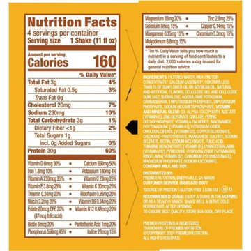 Premier Protein 30g Protein Shakes 4 pk - Bananas & Cream, 11 oz