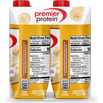 Premier Protein 30g Protein Shakes 4 pk - Bananas & Cream, 11 oz