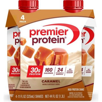 Premier Protein 30g Protein Shakes 4 pk Bottles - Caramel
