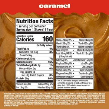 Premier Protein 30g Protein Shakes 4 pk Bottles - Caramel