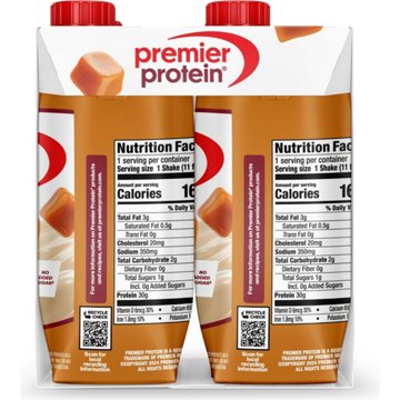 Premier Protein 30g Protein Shakes 4 pk Bottles - Caramel