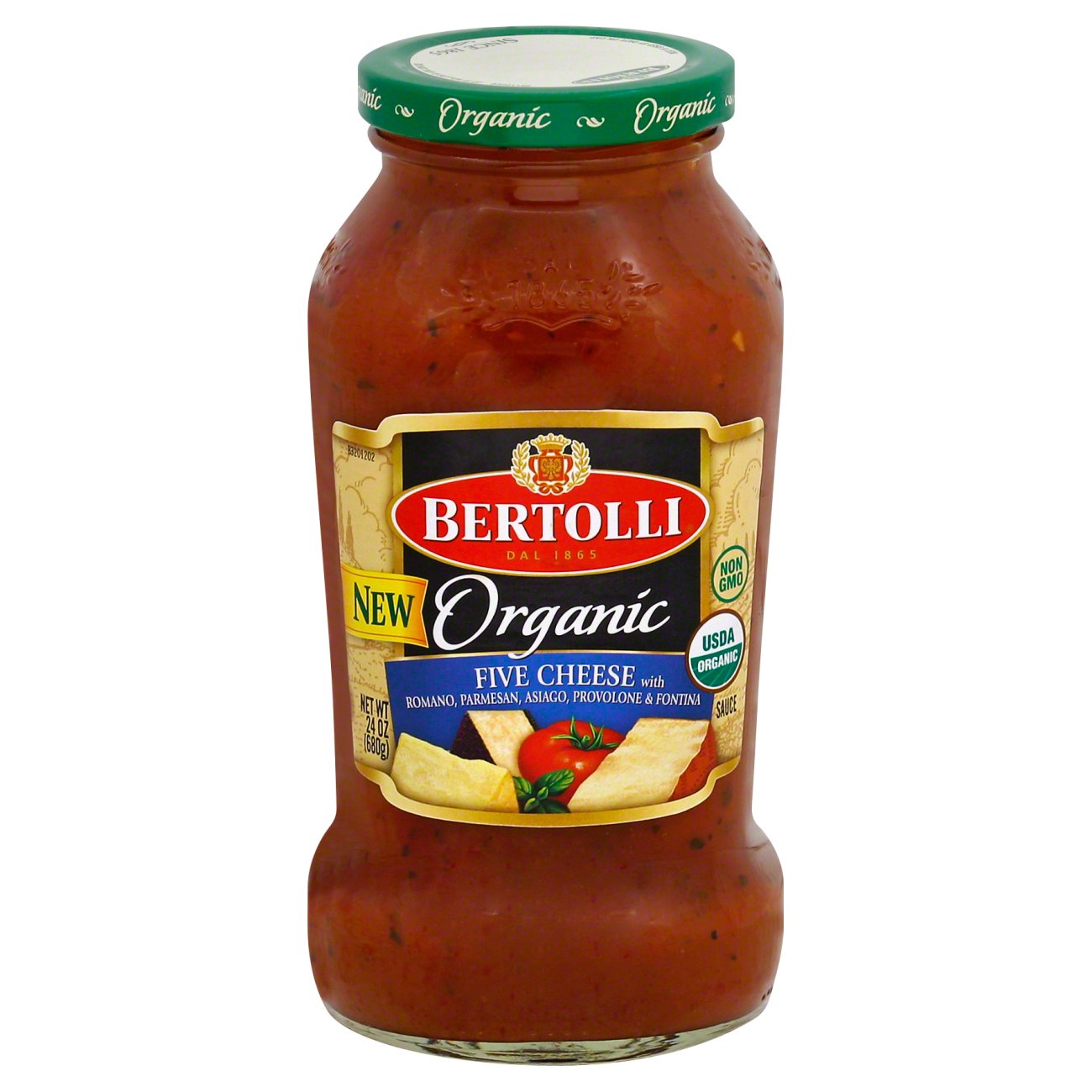 Bertolli Organic Five Cheese Sauce Shop Pasta Sauces at HEB