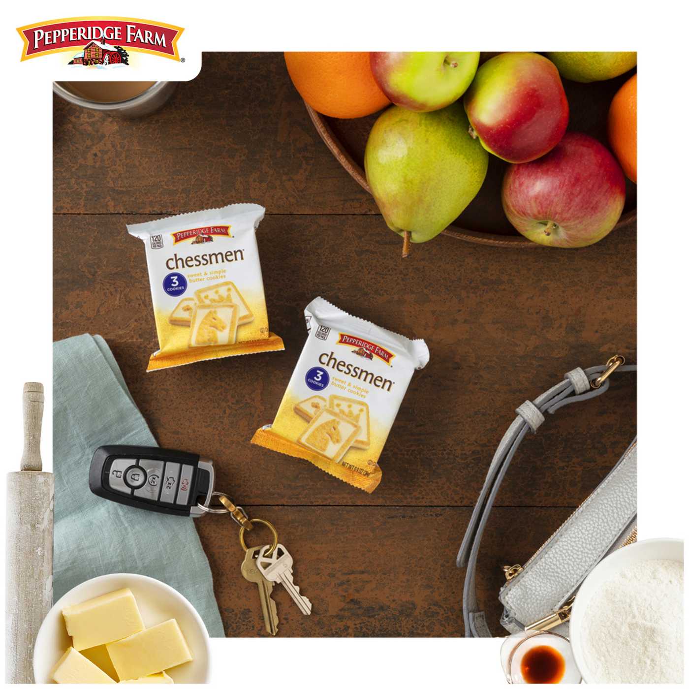 Pepperidge Farm Chessmen Butter Cookies; image 5 of 9