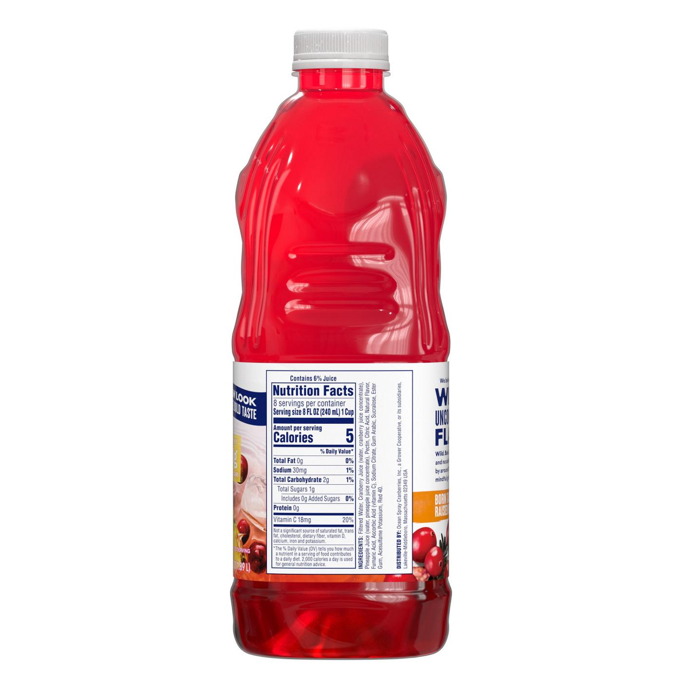 Ocean Spray Ocean Spray® Diet Cran-Pineapple™ Cranberry Pineapple Juice Drink, 64 Fl Oz Bottle; image 2 of 6
