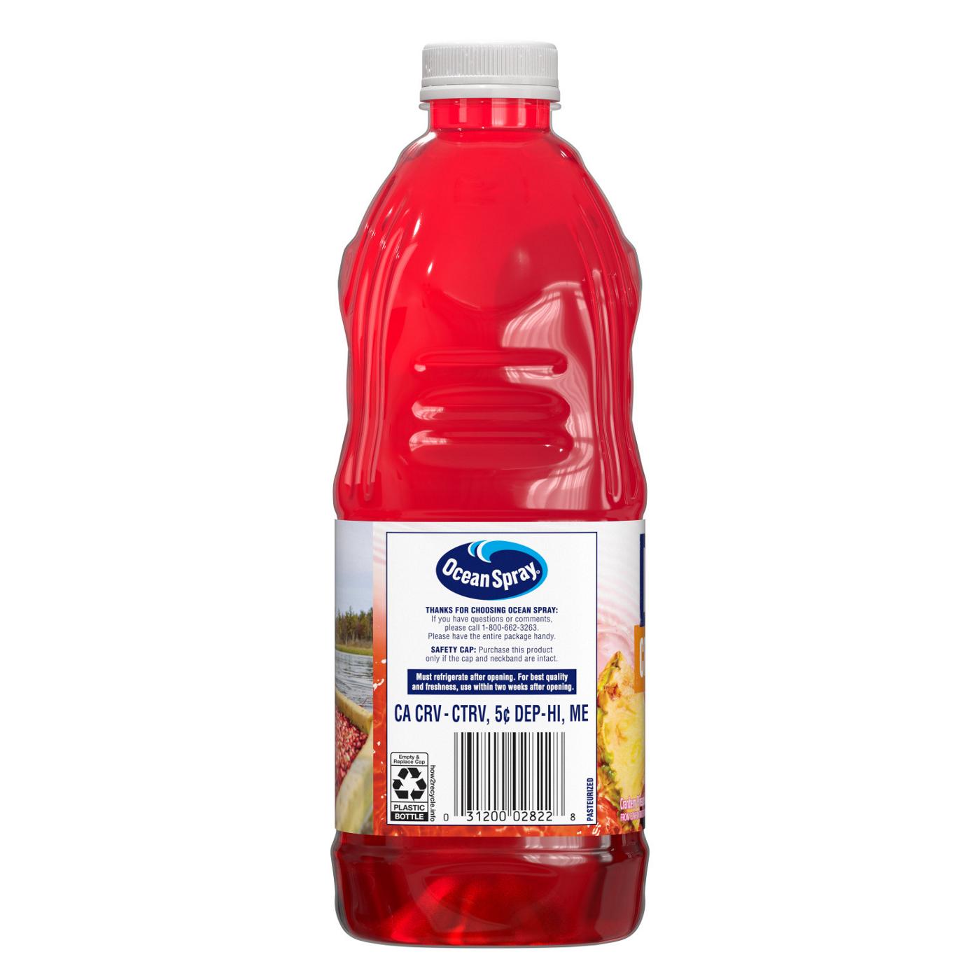 Ocean Spray Ocean Spray® Diet Cran-Pineapple™ Cranberry Pineapple Juice Drink, 64 Fl Oz Bottle; image 3 of 6