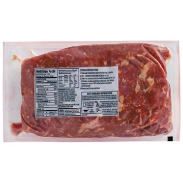 H-E-B Mi Tienda Seasoned Diced Beef for Tacos - Bistec Norteño