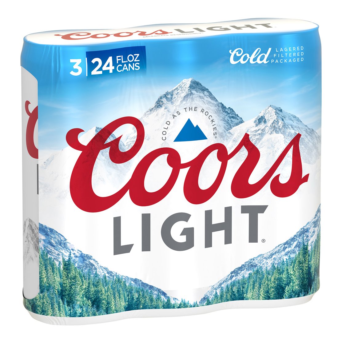 Coors Light Beer Cans 24 Oz