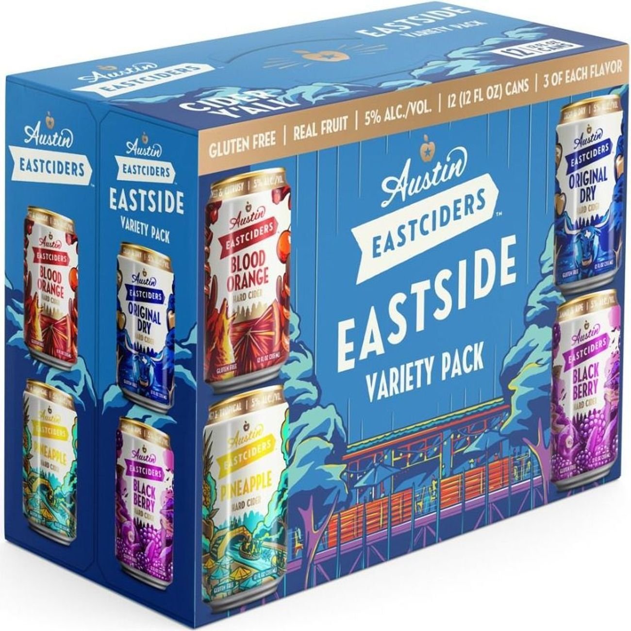 Austin Eastciders Cider Variety Pack 12 oz Cans Shop Hard Cider at HEB