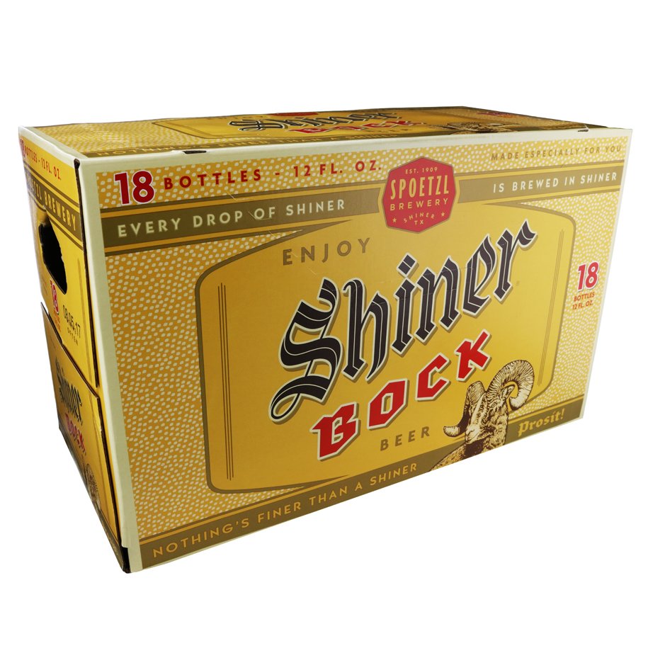 Shiner Bock 12 oz Glass Bottle