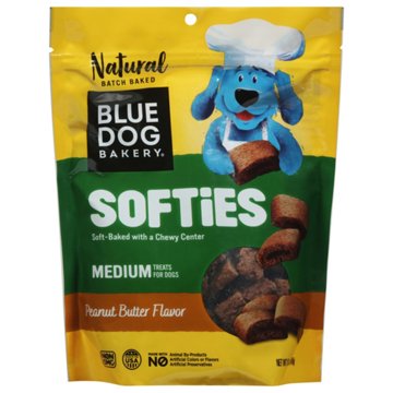 Blue Dog Bakery Softies Peanut Butter Dog Treats, 18 oz