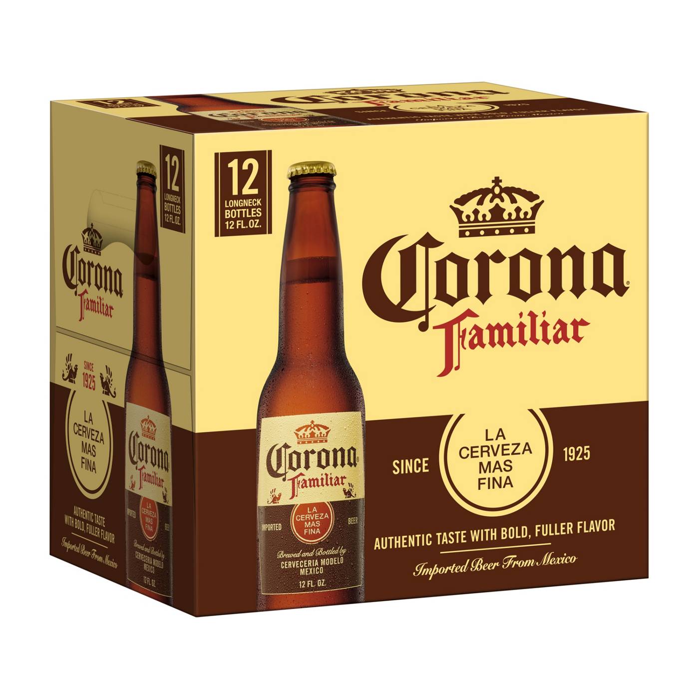 Corona Familiar Mexican Lager Beer 12 oz Bottles - Shop Beer at H-E-B