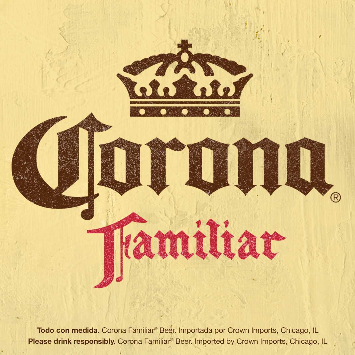 Corona Familiar Mexican Lager Import Beer 12 oz Bottles, 12 pk; image 6 of 10