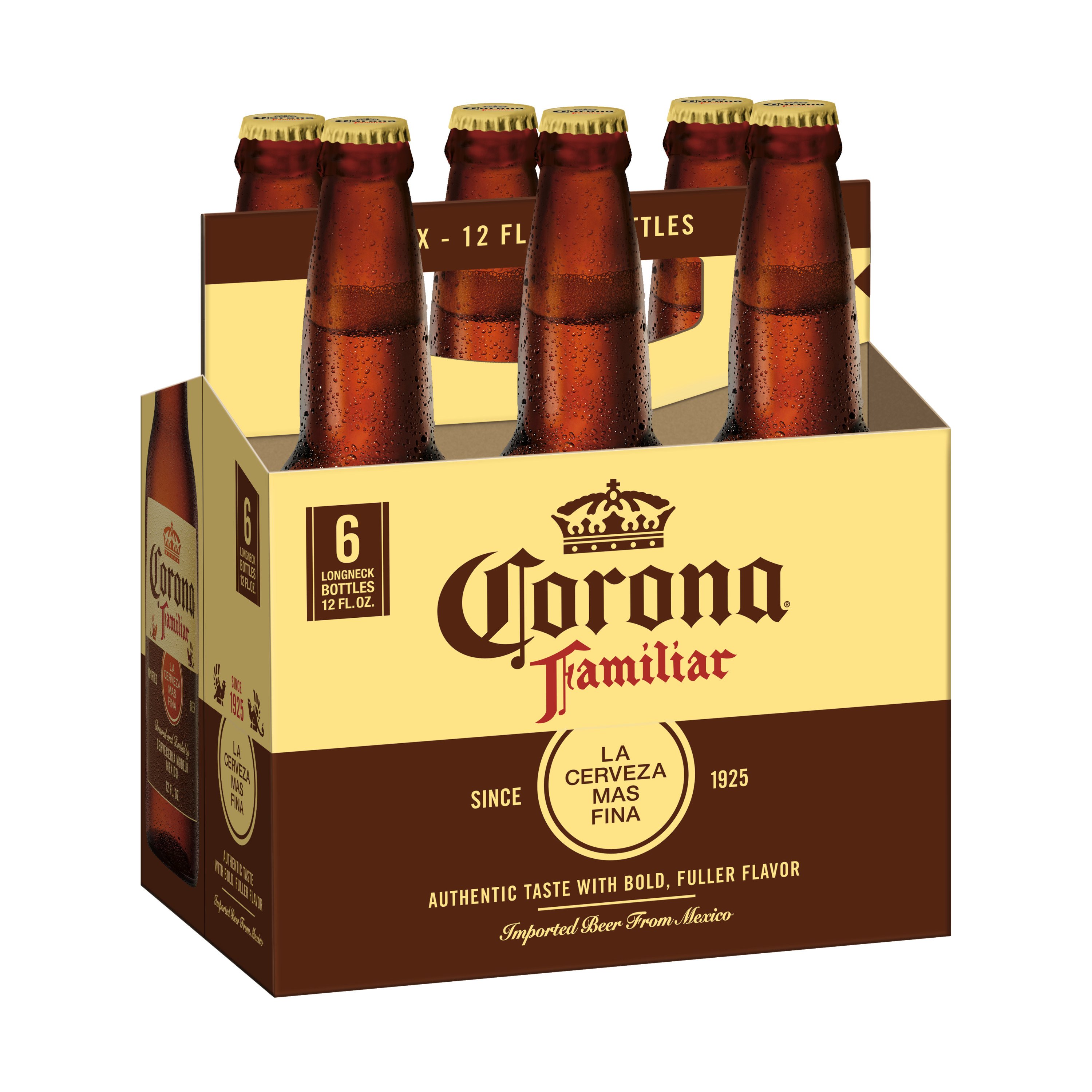 Corona Familiar Lager Mexican Beer 6 pk Bottles - Shop Beer at H-E-B