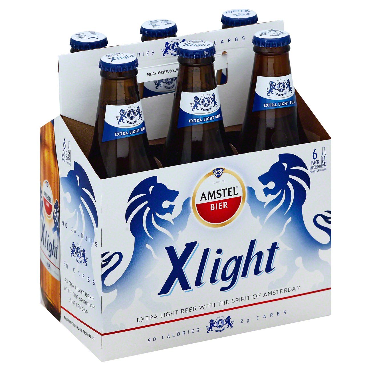 Amstel Xlight Beer 12 Oz Bottles Shop Beer At H E B