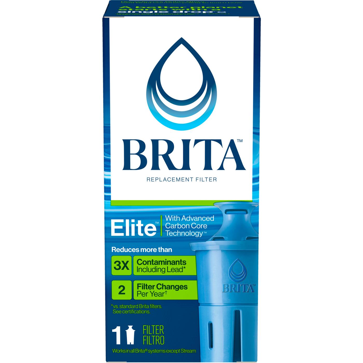 Brita Elite Replacement Water Filter; image 1 of 16