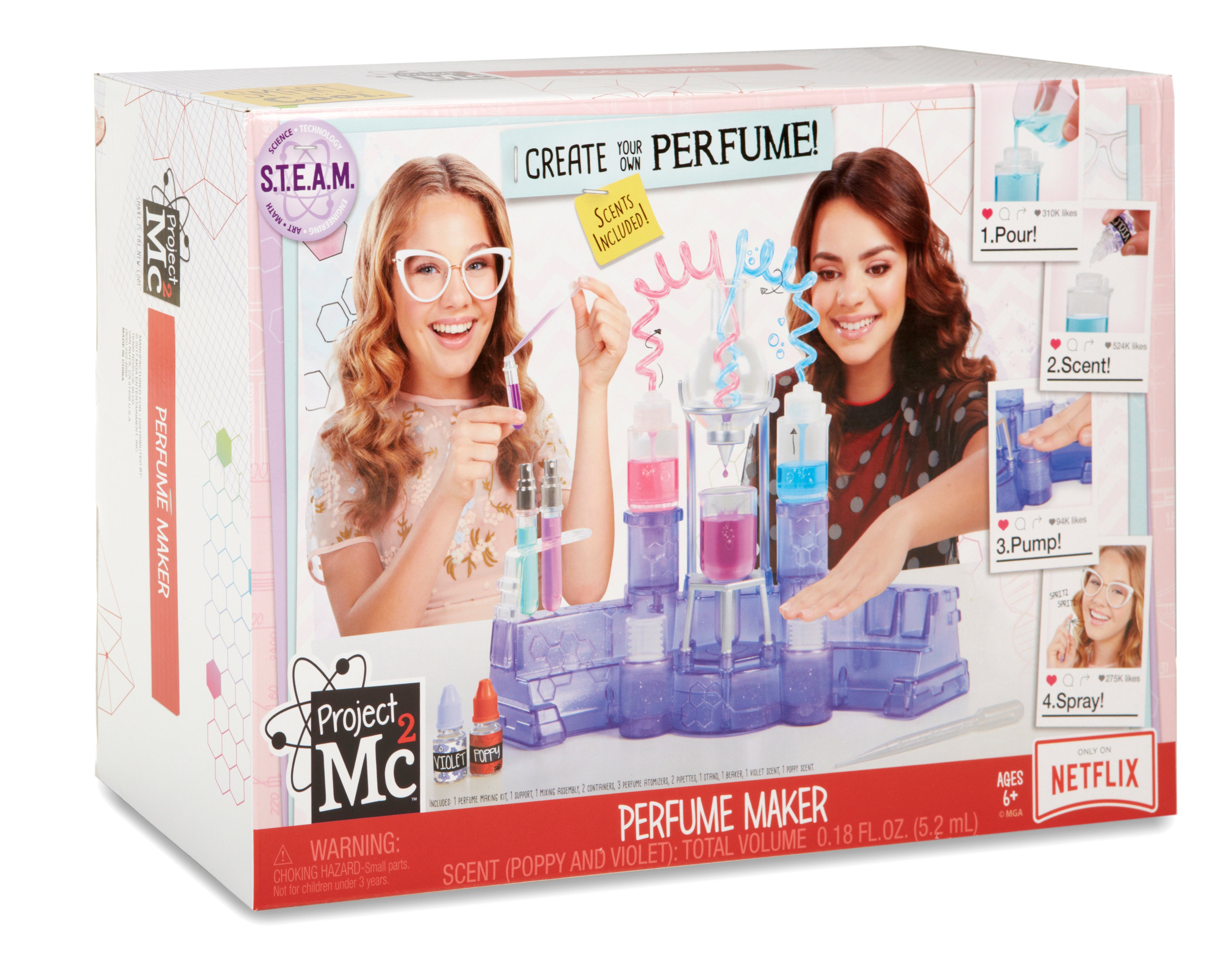 MGA Entertainment Project MC2 Perfume Science Kit - Shop Playsets