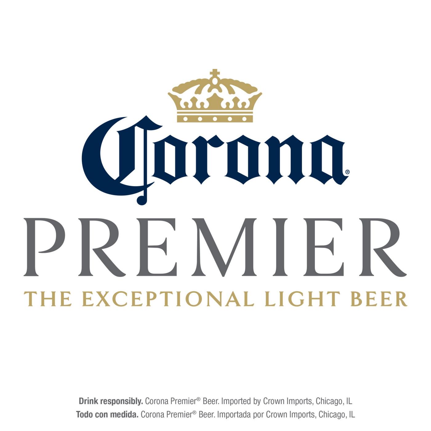 Corona Premier Mexican Lager Import Light Beer 12 oz Cans, 12 pk; image 8 of 9