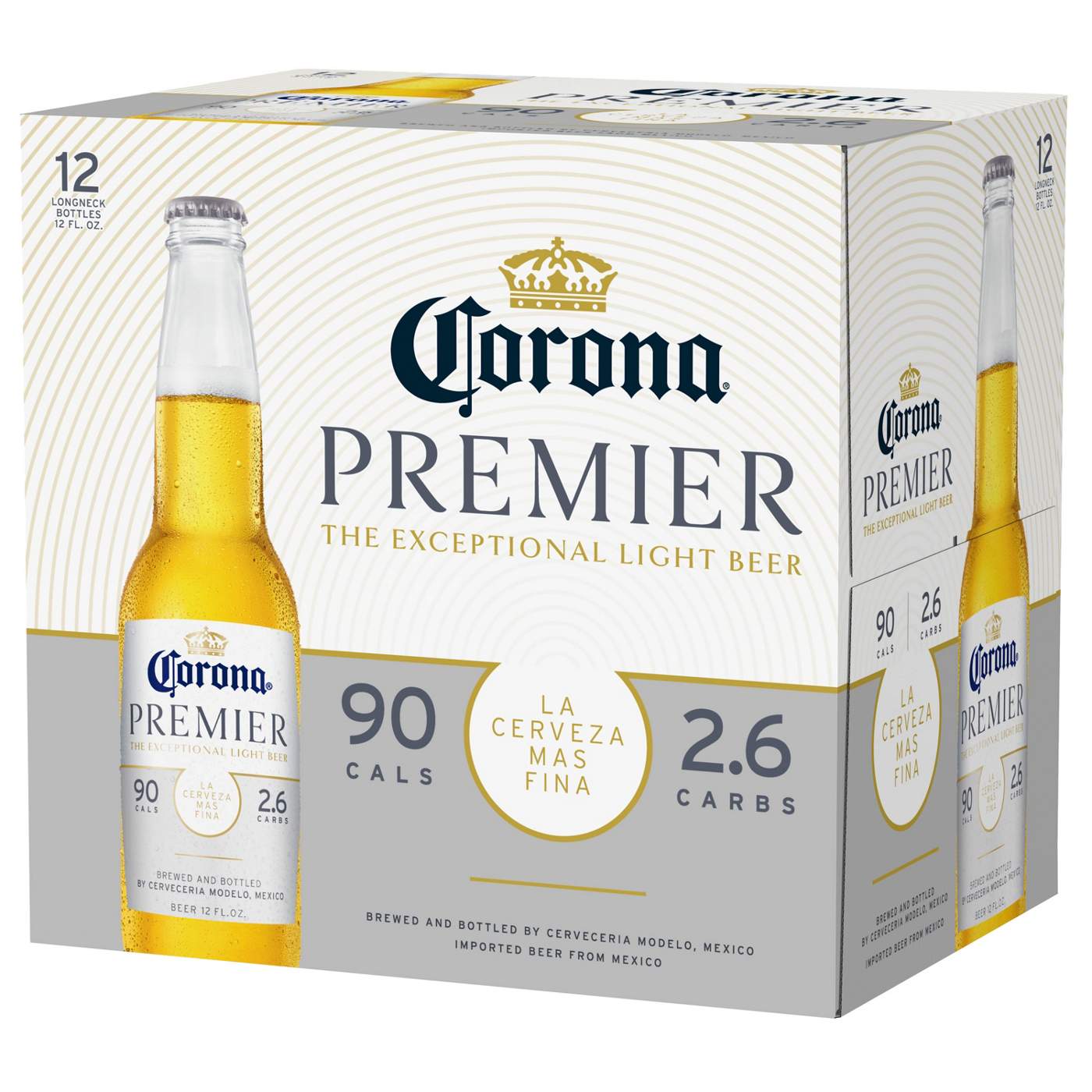 Corona Premier Mexican Lager Import Light Beer 12 oz Bottles, 12 pk; image 8 of 10