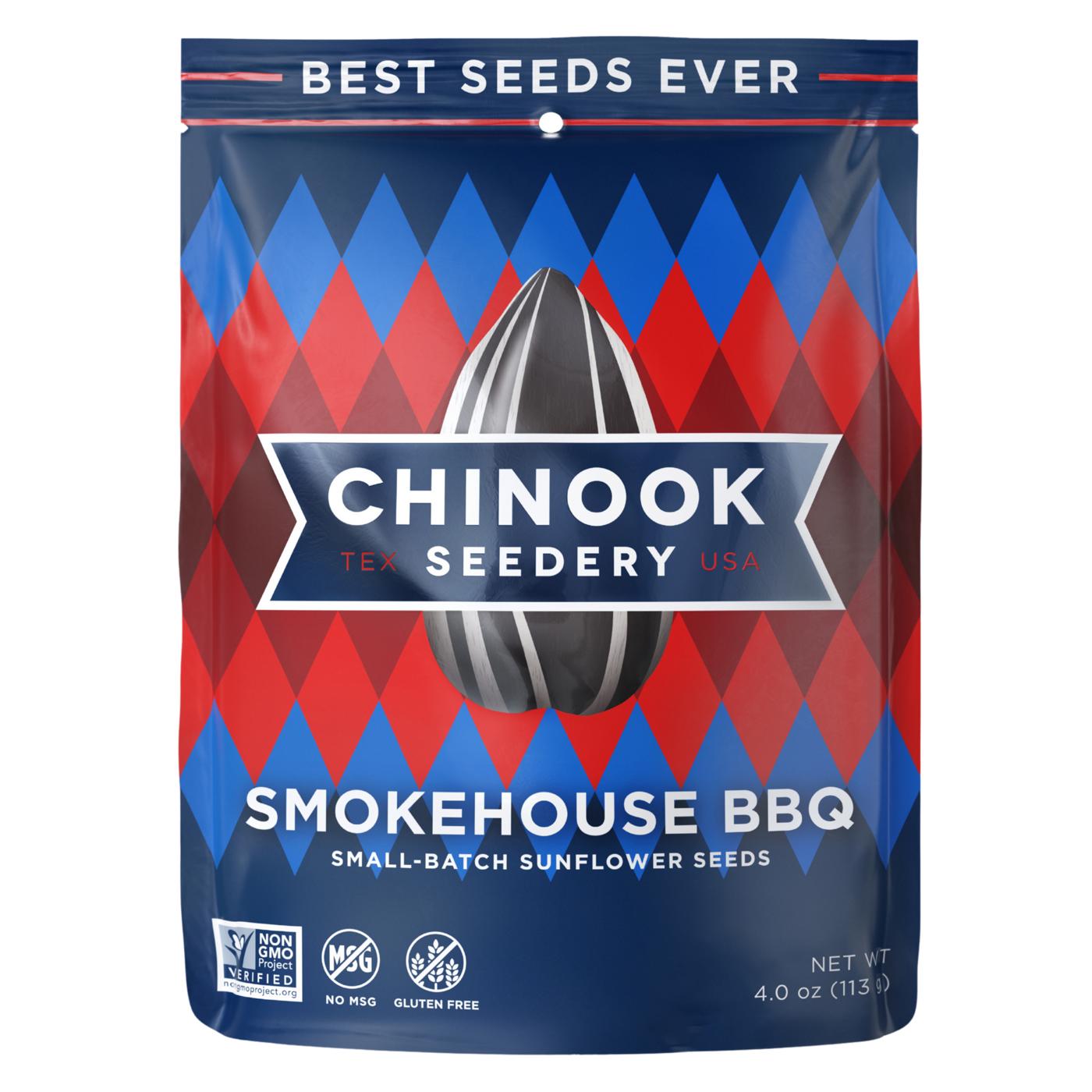 Chinook Seedery Smokehouse BBQ Sunflower Seeds; image 1 of 4