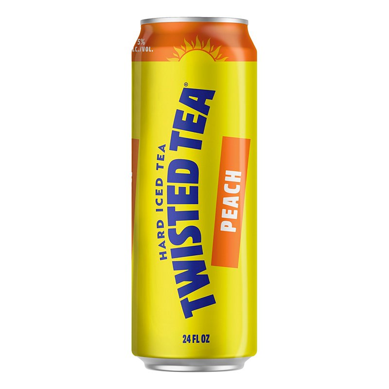Twisted Tea Hard Iced Tea Peach Flavor