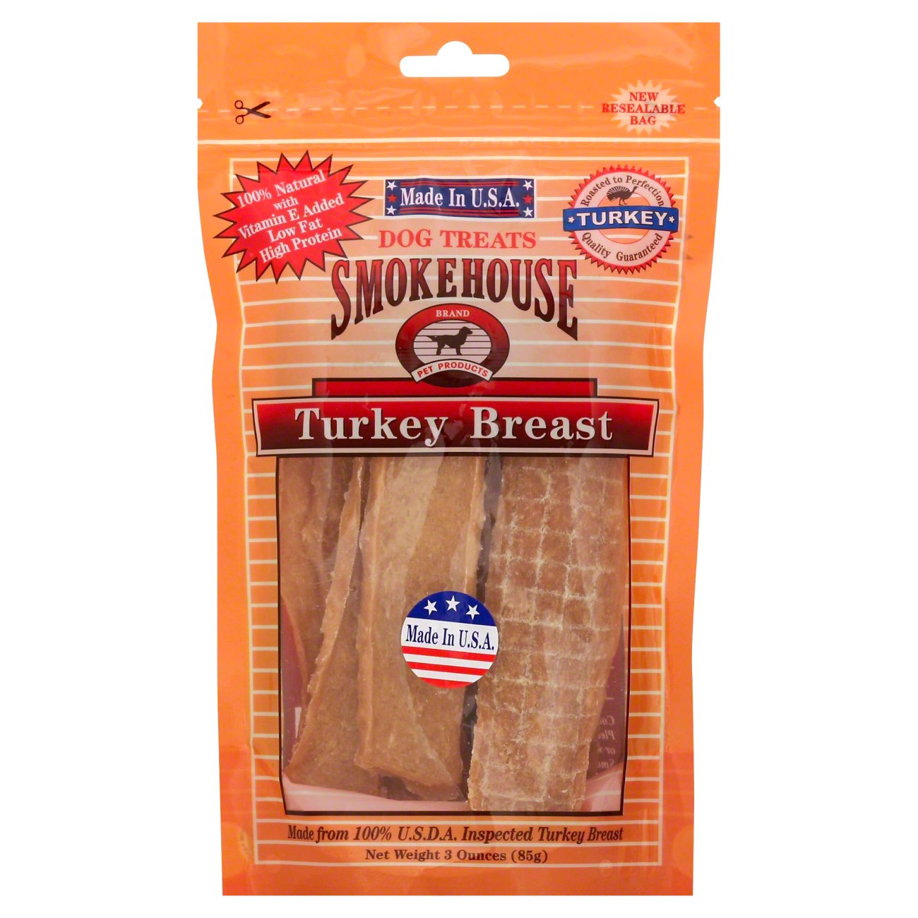 Smokehouse Turkey Breast Dog Treats Shop Jerky treats at HEB