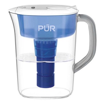 PUR Plus Pitcher Filtration System - Blue, 7 cup