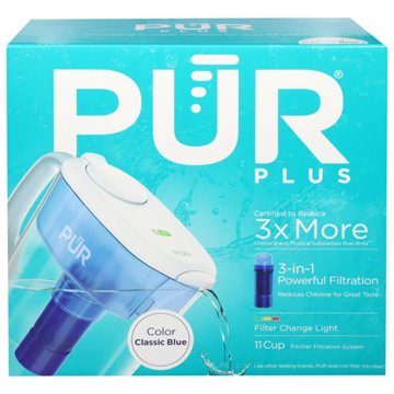 PUR PLUS Pitcher Filtration System, 11 cup