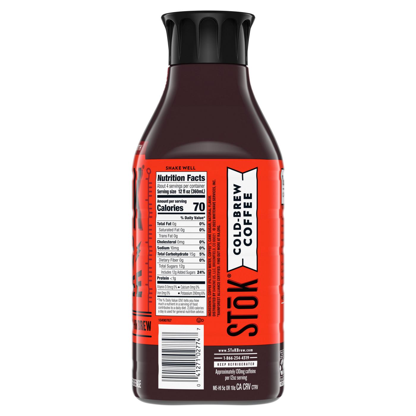SToK Not Too Sweet Black Cold Brew Coffee; image 4 of 7
