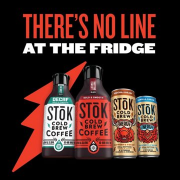 SToK Bold & Smooth Black Unsweetened Cold Brew Coffee