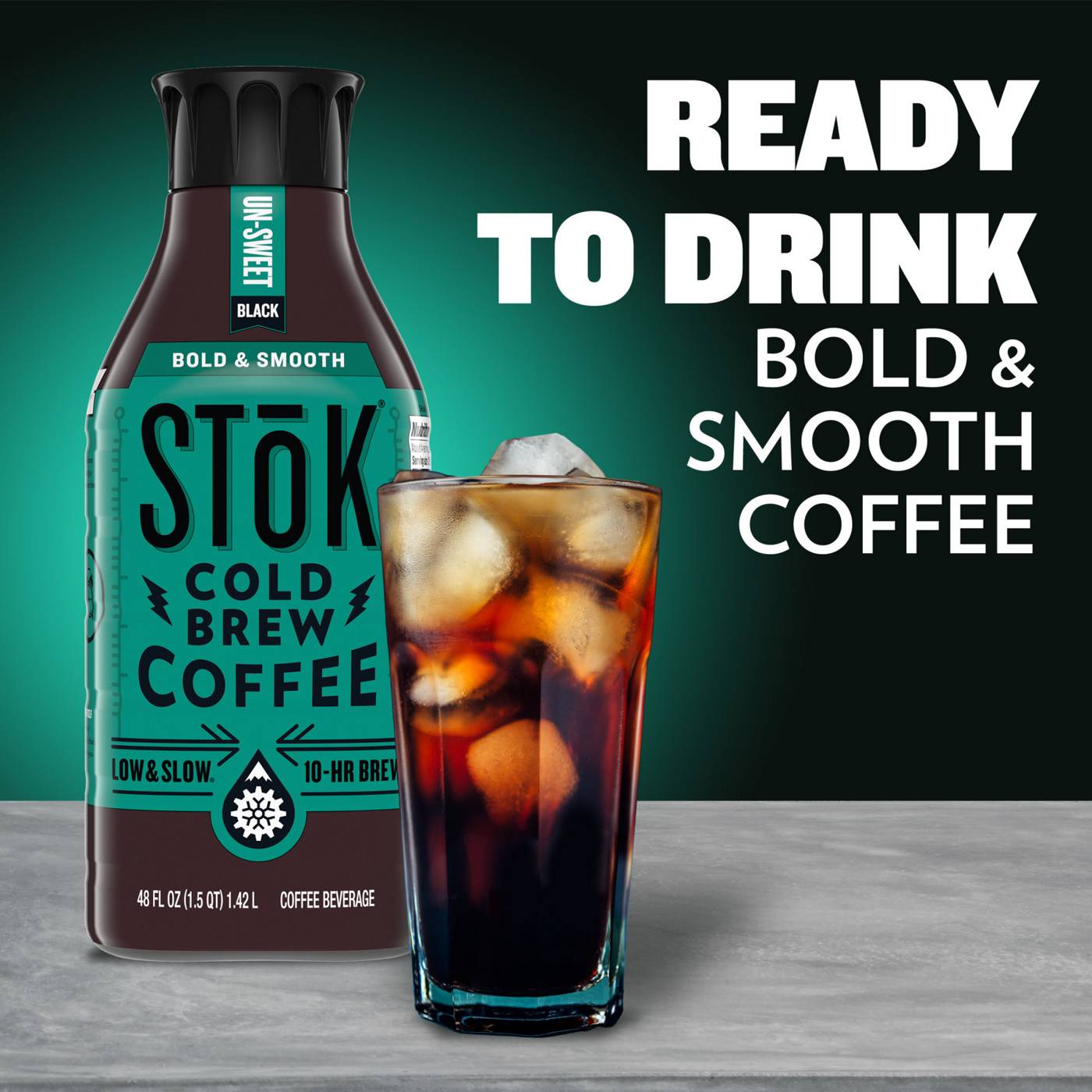 SToK Unsweetened Black Cold Brew Coffee; image 6 of 7