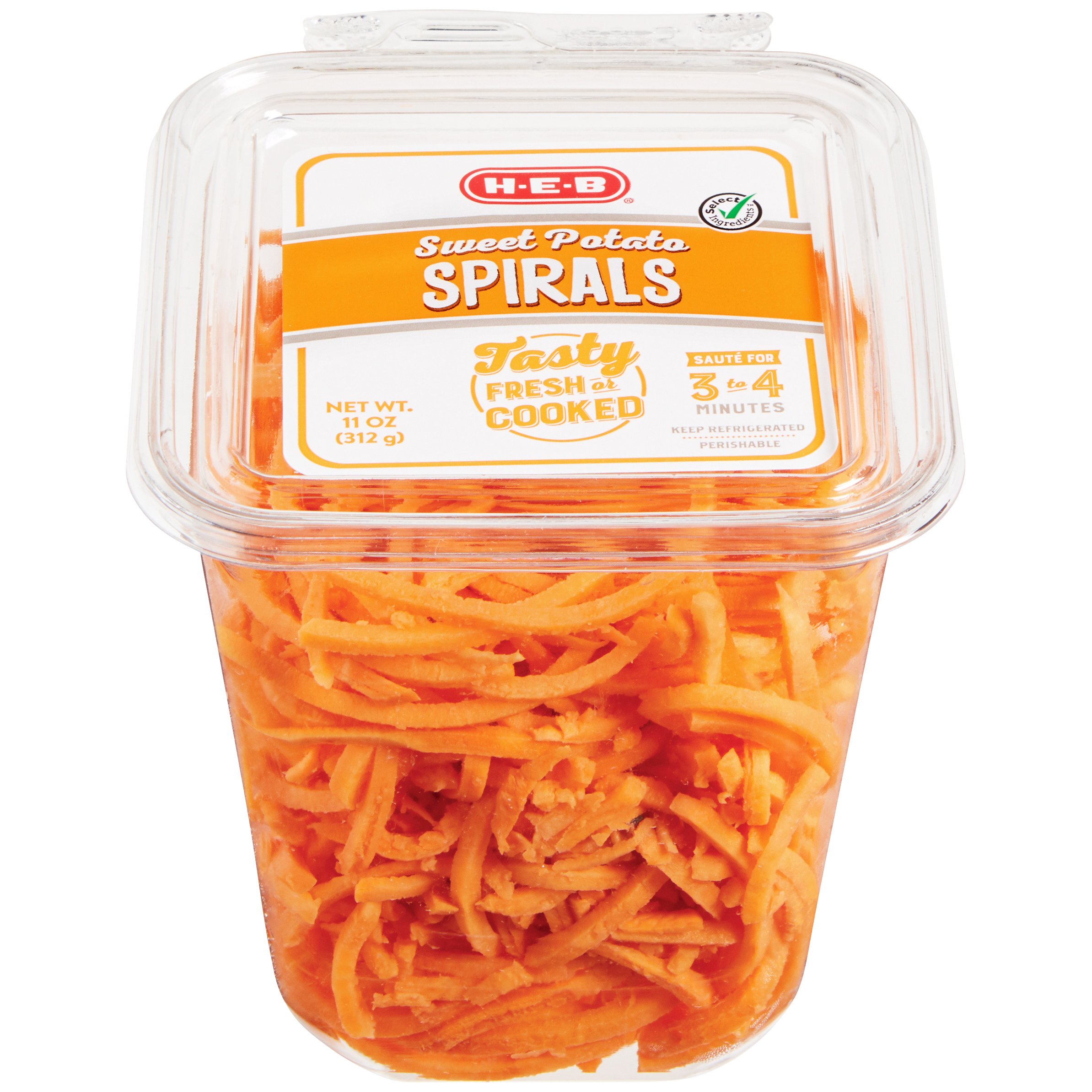 H-E-B Fresh Sweet Potato Spirals - Shop Potatoes & Carrots At H-E-B