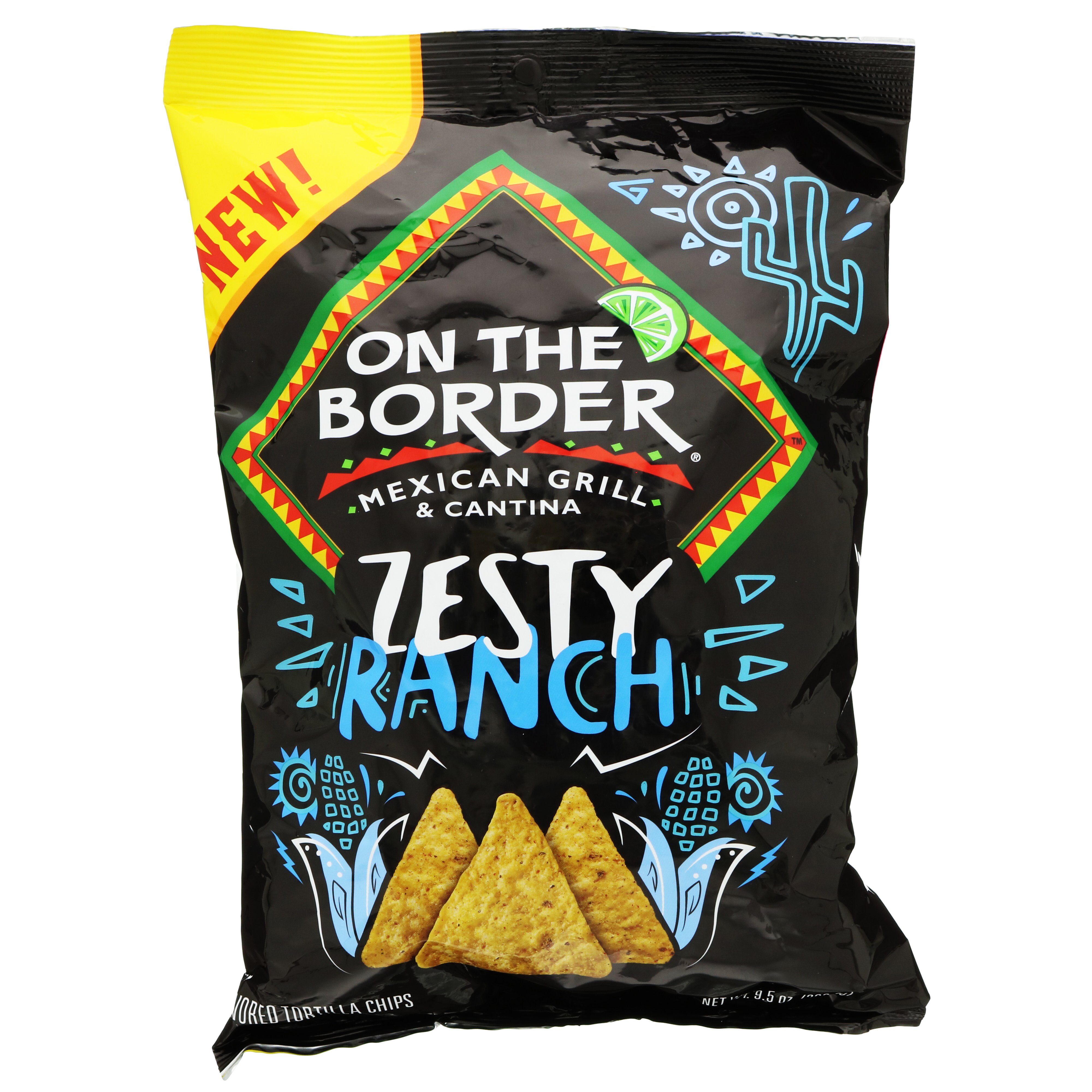 On The Border Zesty Ranch Tortilla Chips Shop Chips at HEB