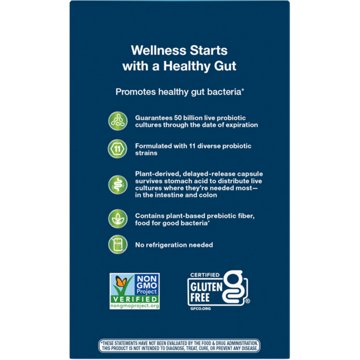 Nature's Way Fortify Daily Probiotic + Prebiotics Capsules