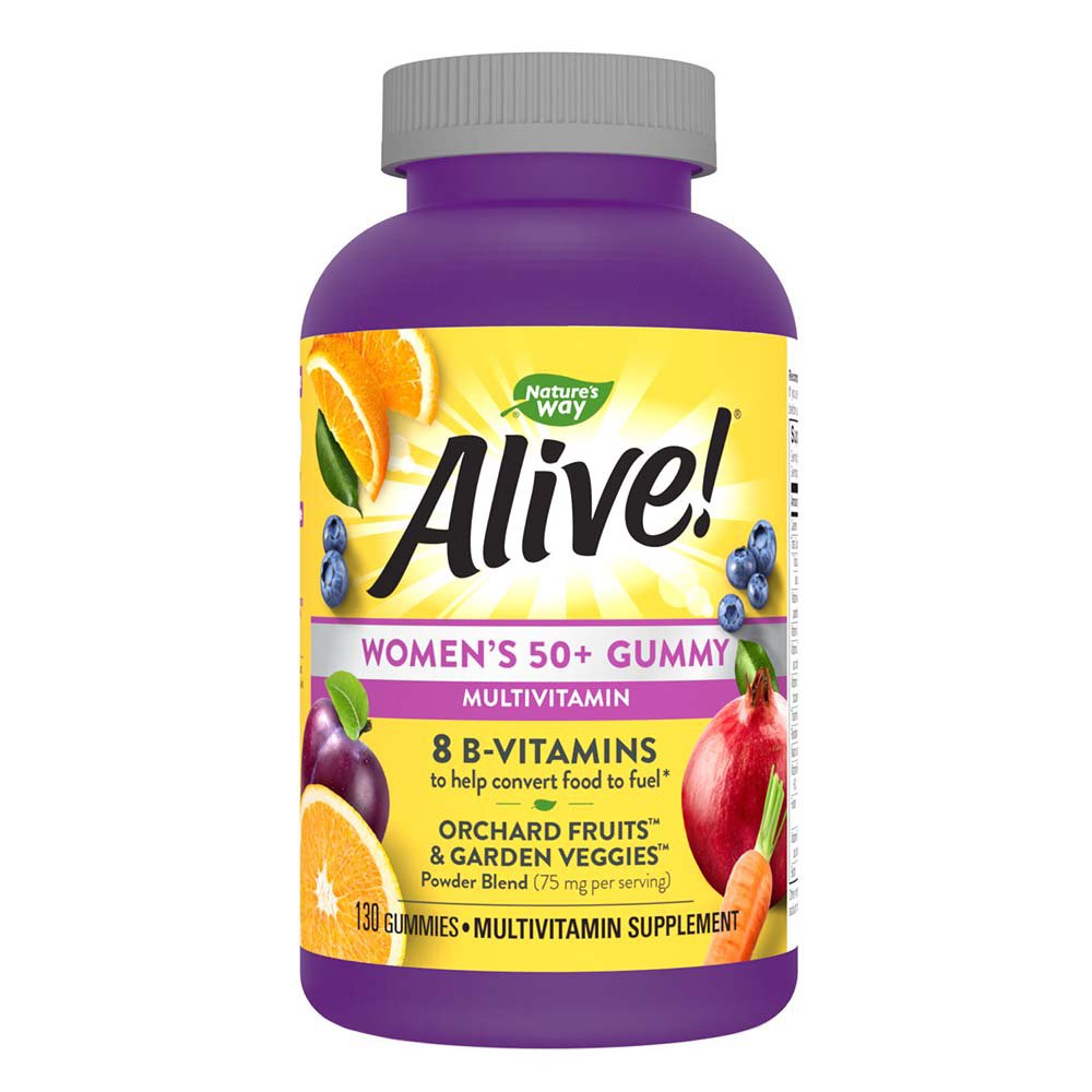 Nature's Way Alive! Women's 50 Plus Gummy Vitamins - Shop ...