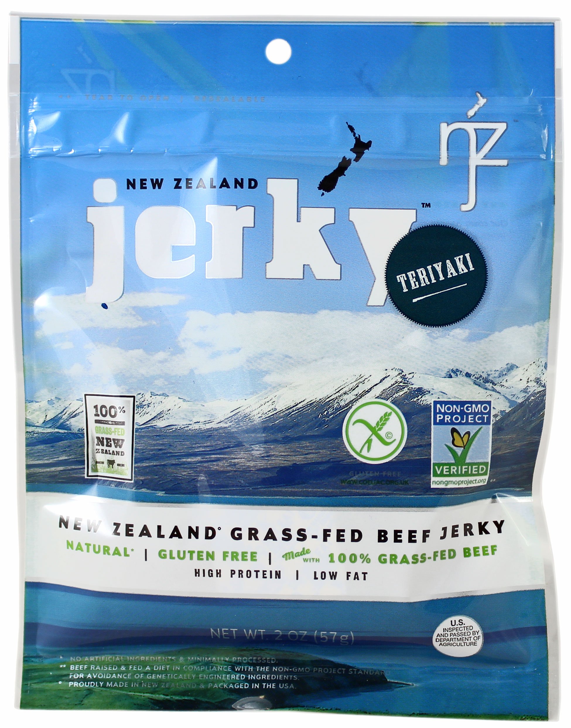 New Zealand Jerky Premium Beef Jerky Teriyaki - Shop Jerky at H-E-B