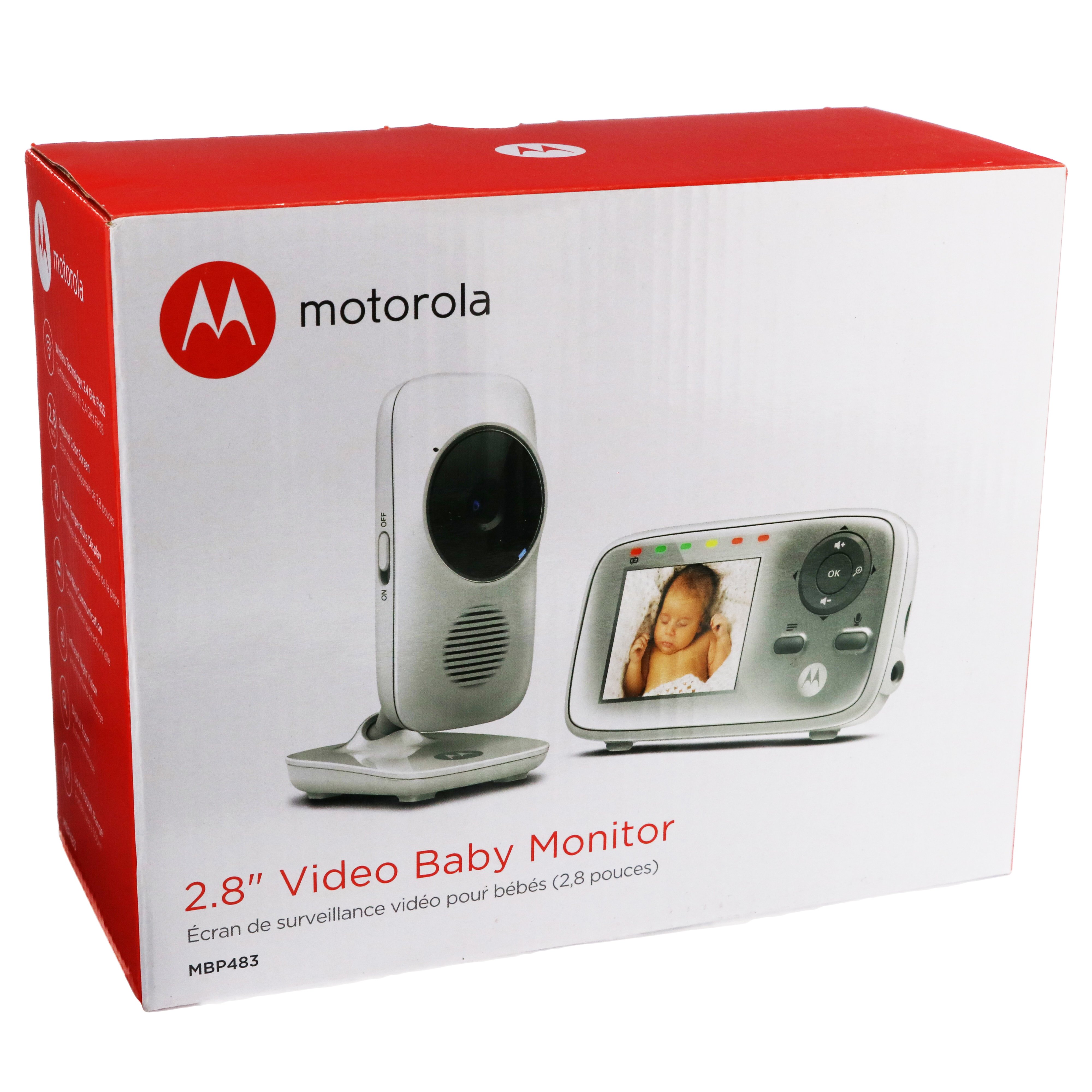 motorola 2.8 inch baby monitor