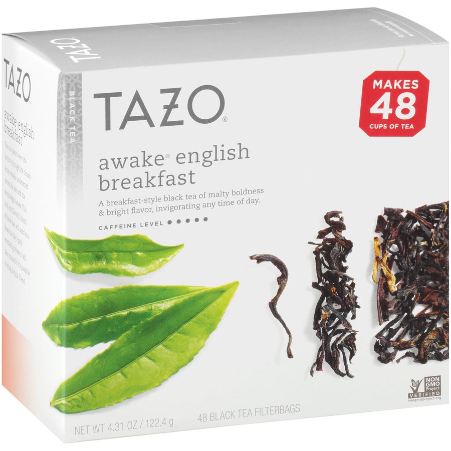 Tazo Awake English Breakfast Tea Bags Shop Tea at HEB